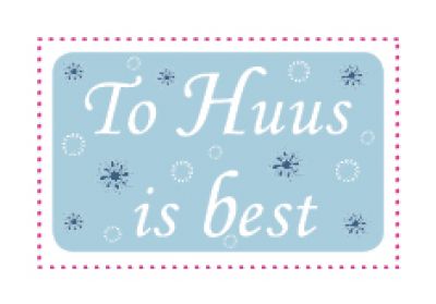 Plattdeutscher Magnet To Huus von Lütt Stina