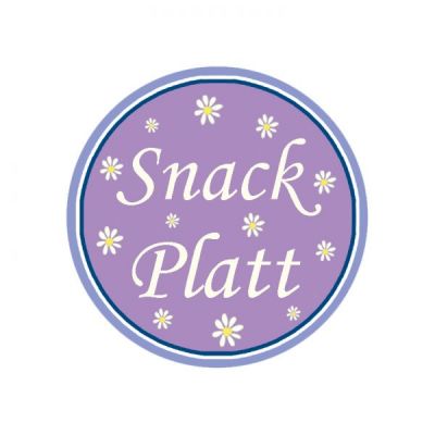 Plattdeutscher Magnet Snack Platt lila von Lütt Stina