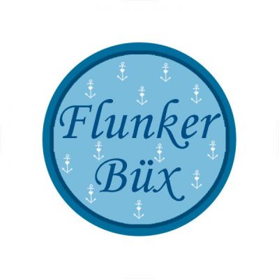 Plattdeutscher Button Flunkerbüx von Lütt Stina